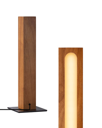 Wood Desk Lamp - 3 Light Modes & Touch Control